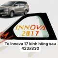 Toyota Innova 2017 Kính Hông Sau