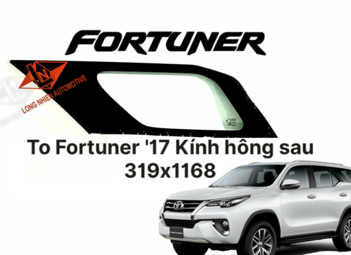 Toyota Fortuner 2017 Kính Hông Sau