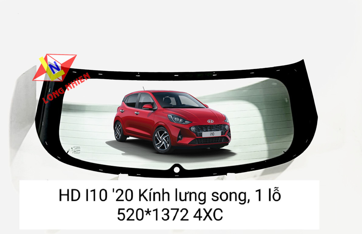 Hyundai i10 (5D) 2020 Kính Lưng (song, 1 lỗ)