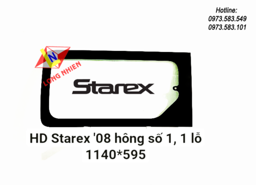 Hyundai Starex 2008 Kính (Bật) Hông số 1 (1 lỗ)
