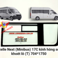 GAZelle Next (MiniBus) 17C Kính Hông Số 3, Khoét Lỗ(T)