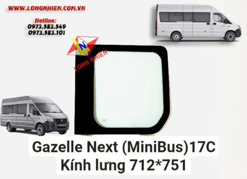 GAZelle Next (MiniBus) 17C Kính Lưng
