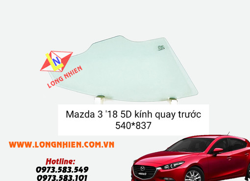 Mazda 3 2015 - 2019 Kính Chắn Gió - Long Nhien Auto Glass