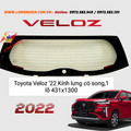 Toyota Veloz 2022 Kính Lưng (song, 1 lỗ)