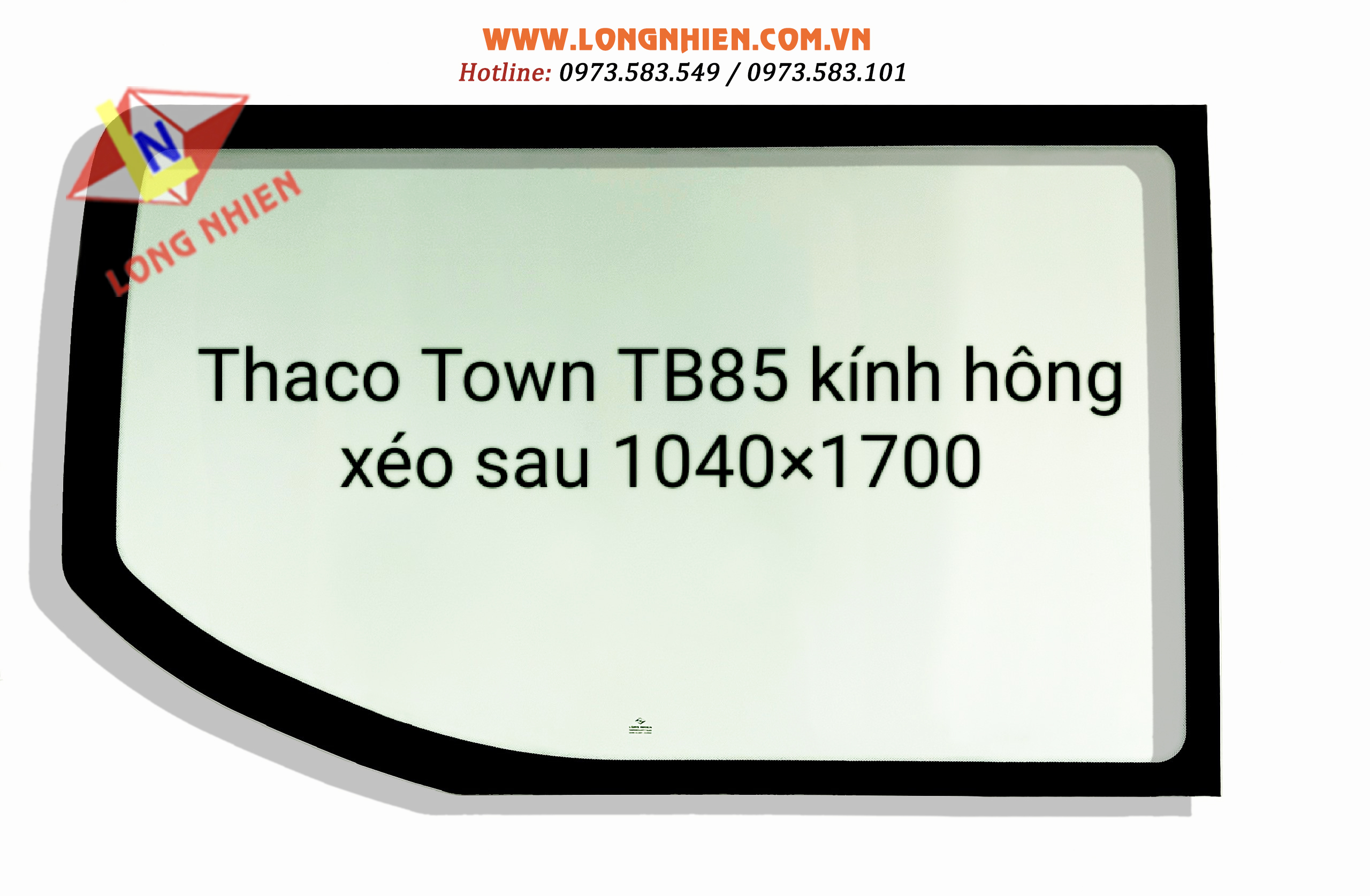 Thaco Town TB85 Kính Hông Xéo Sau