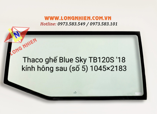 Thaco Blue Sky TB120S 2018 (Ghế) Kính Hông Sau (số 5)