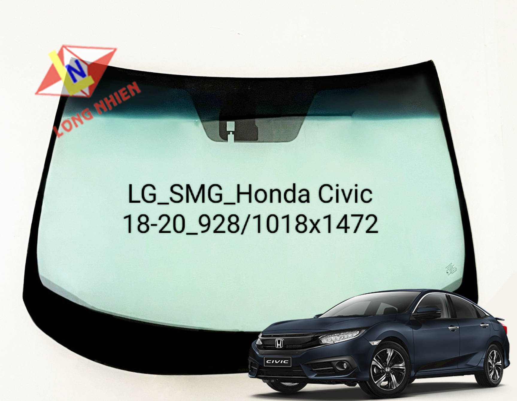 Honda Civic 2018-2020 Kính Chắn Gió (SMG)