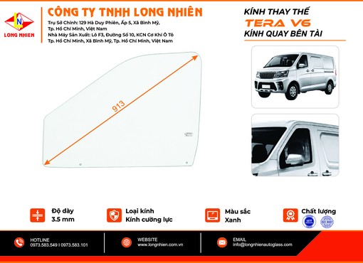 Teraco - Tera V6 Kính quay 2 lỗ (T)