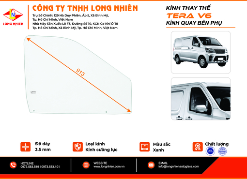 Teraco - Tera V6 Kính quay 2 lỗ (P)
